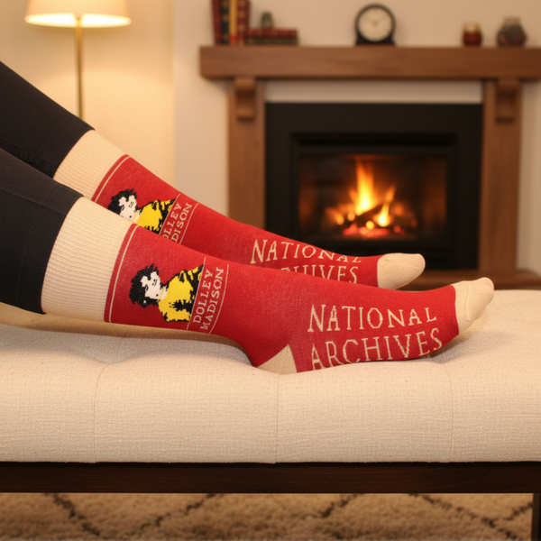 Dolley Madison Socks