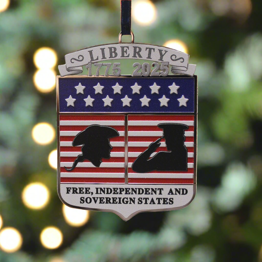 Liberty Crest - 250th Anniversary of the United States Armed Forces Ornament