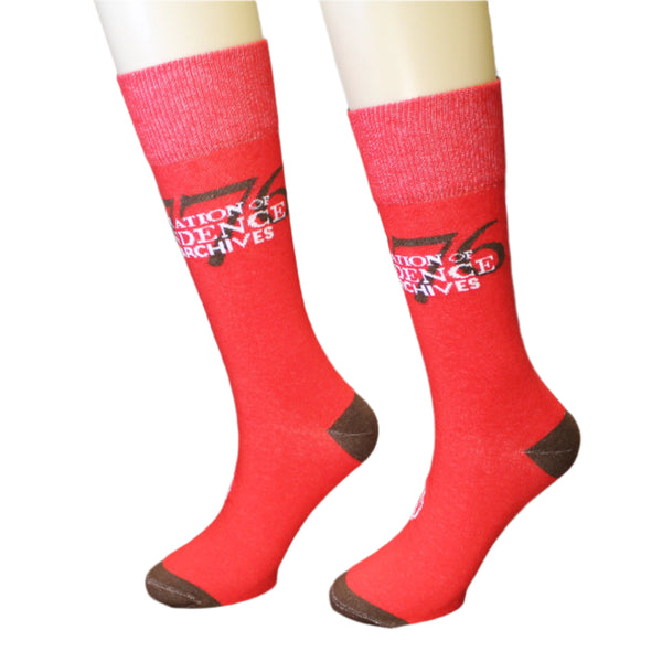 Declaration of independence socks national archives store