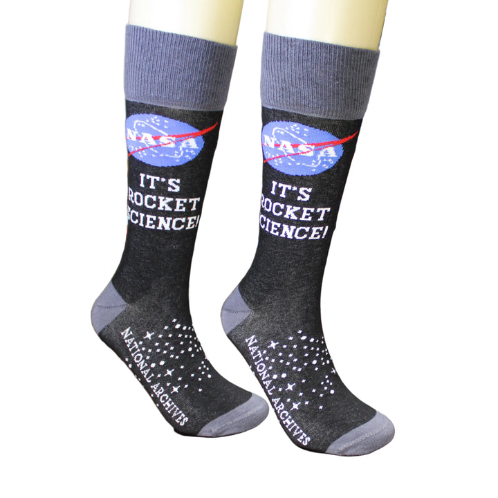 Physics Socks Rockets NASA It's Rocket Science Socks