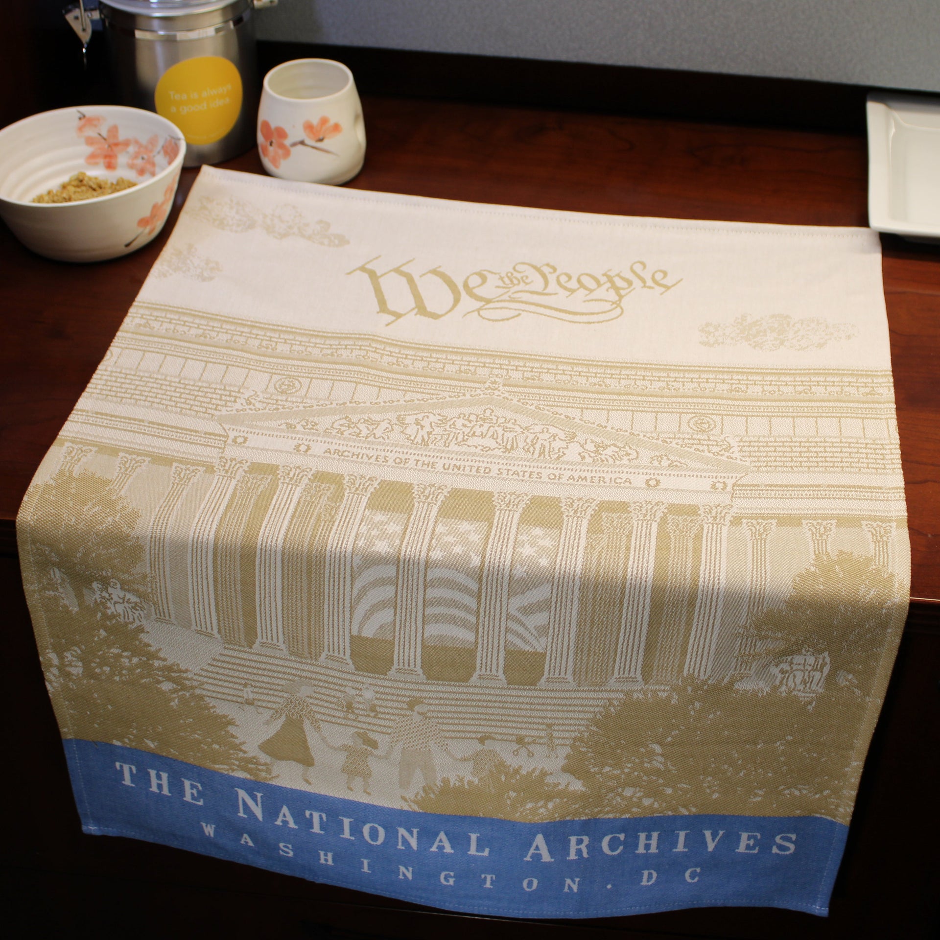 United States Constitution Tea Towel