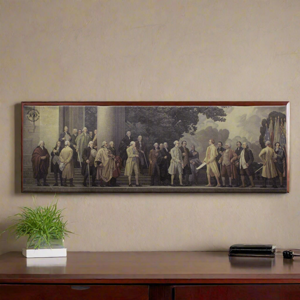 Declaration Mural Canvas Print - Limited Edition