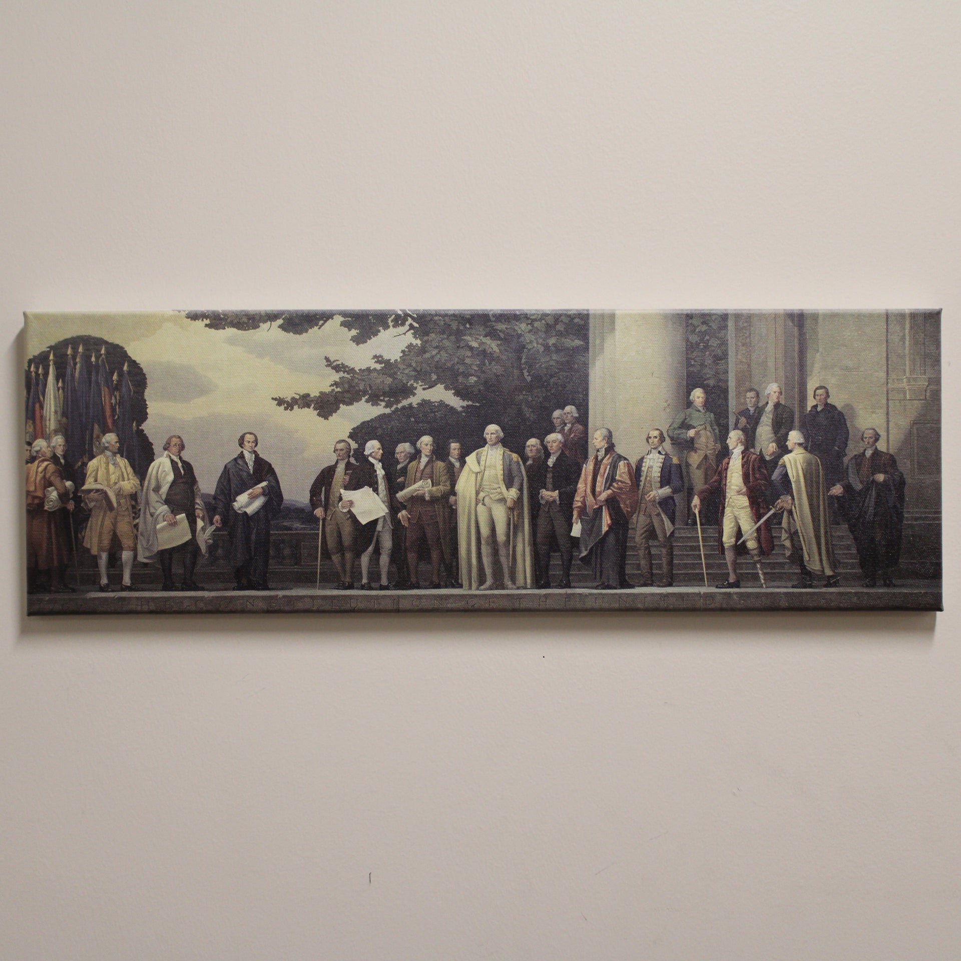 Constitution Mural Canvas Print