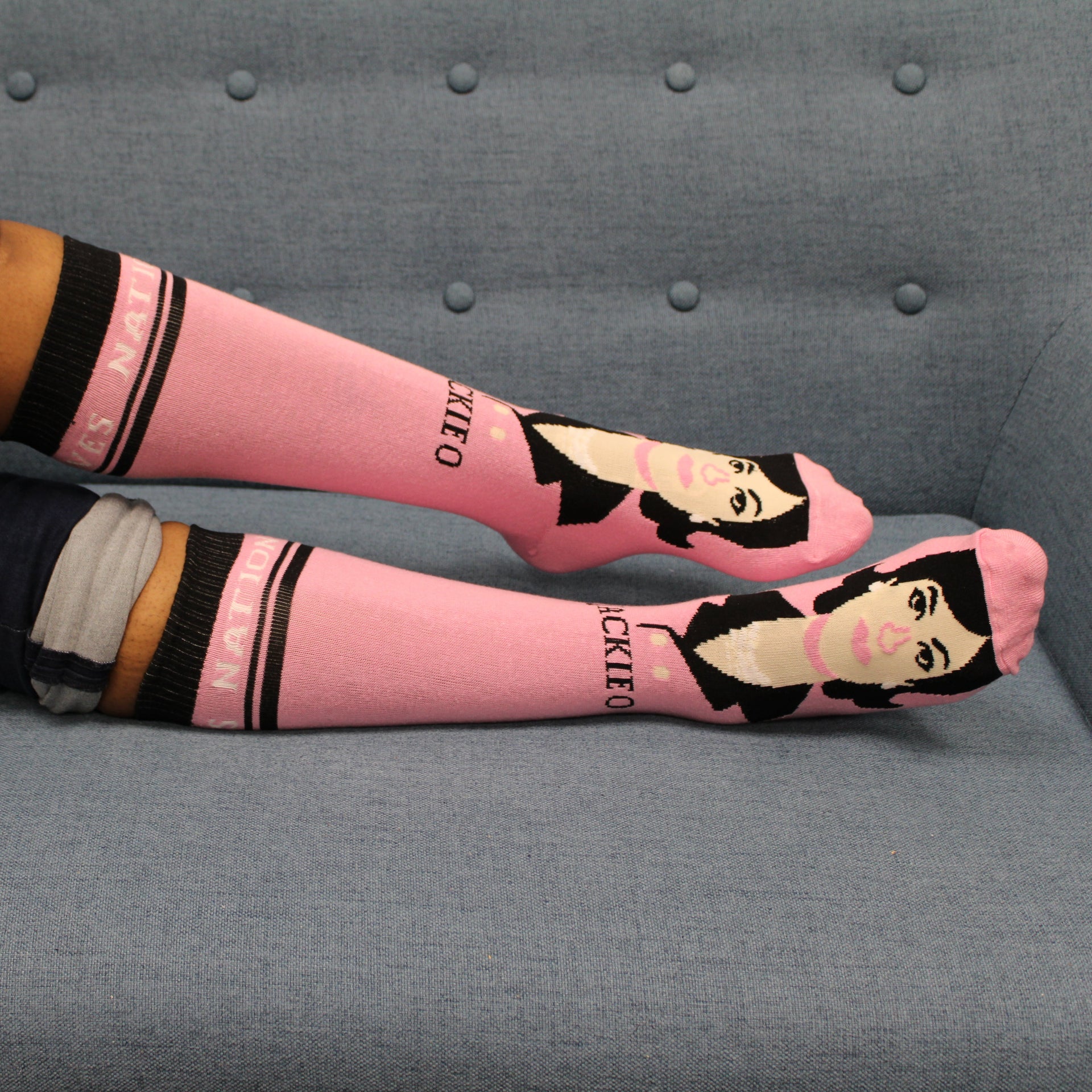 Jackie Kennedy Onassis Knee Socks