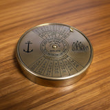 Brass Base Perpetual Calendar