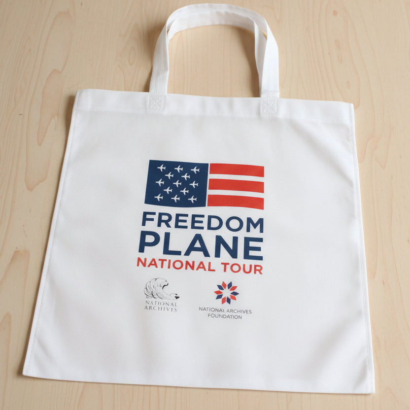 Freedom Plane Tote Bag