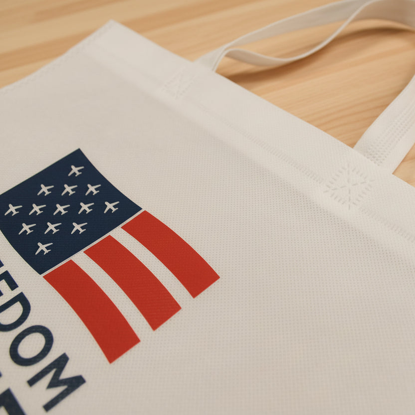 Freedom Plane Tote Bag