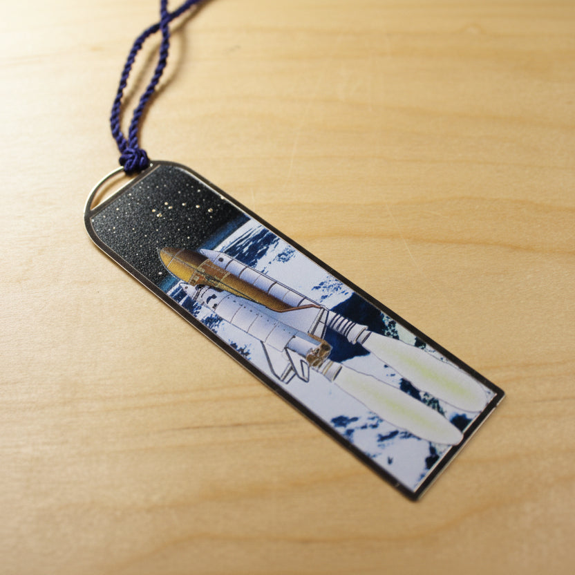 Space Shuttle Bookmark