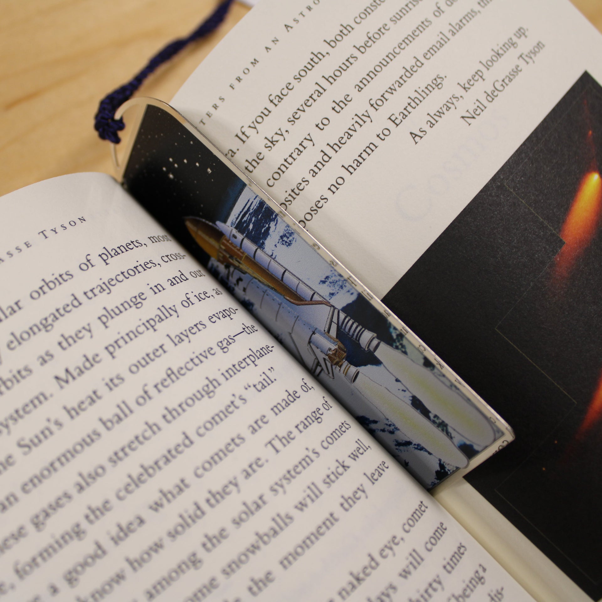 Space Shuttle Bookmark