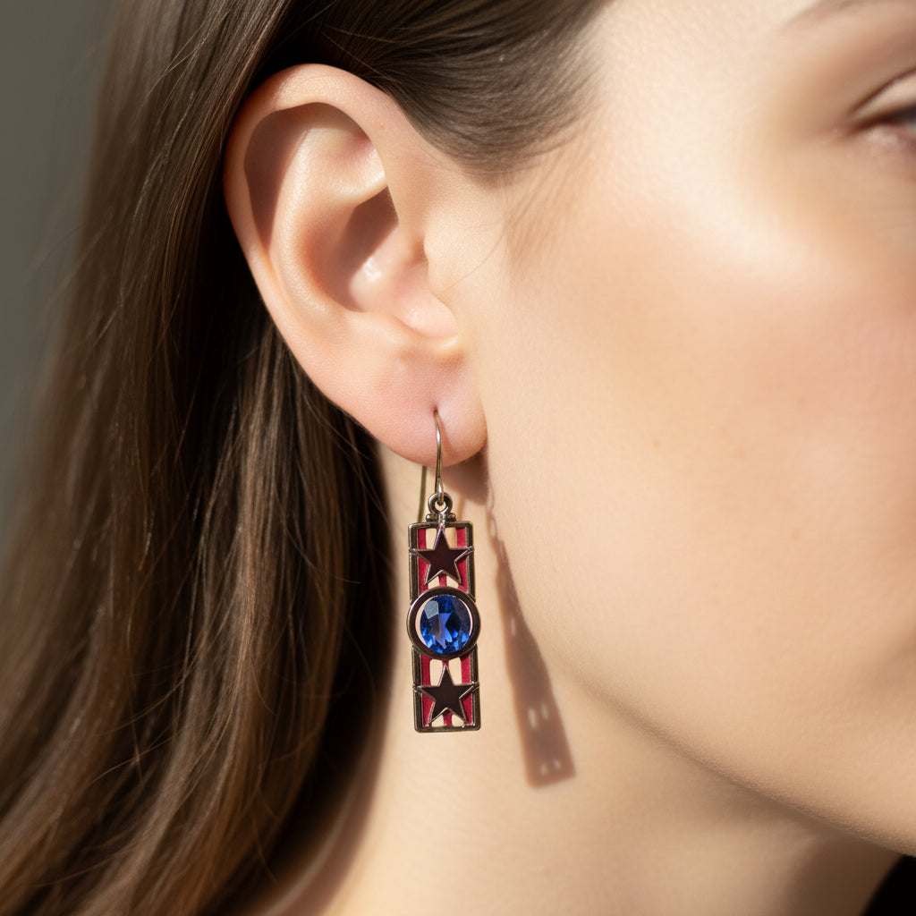 Stars and Stripes Earrings