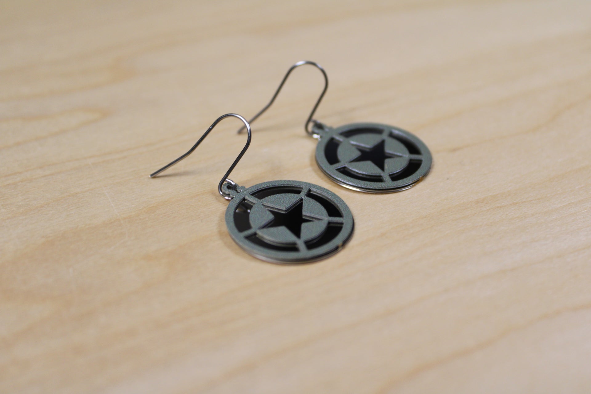 Invasion Star Earrings