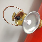 Miniature Miner's Lantern Replica with LED Light
