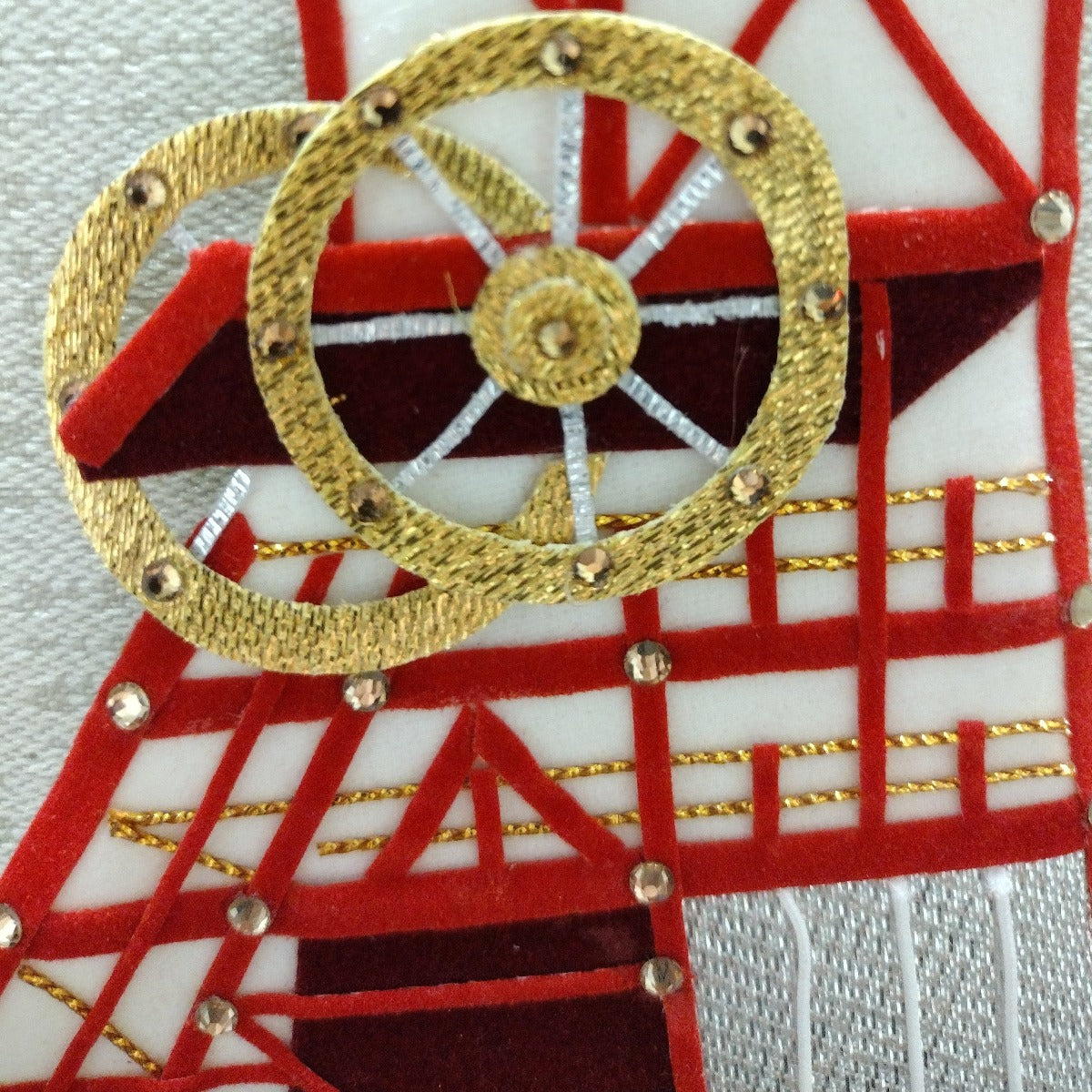 American Coal Mine Headgear Ornament