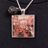 Saturday Afternoon Street Scene Necklace