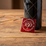 250th Anniversary Artisan Fused Glass Coaster