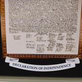 250th Anniversary Edition Copper Declaration of Independence Plaque