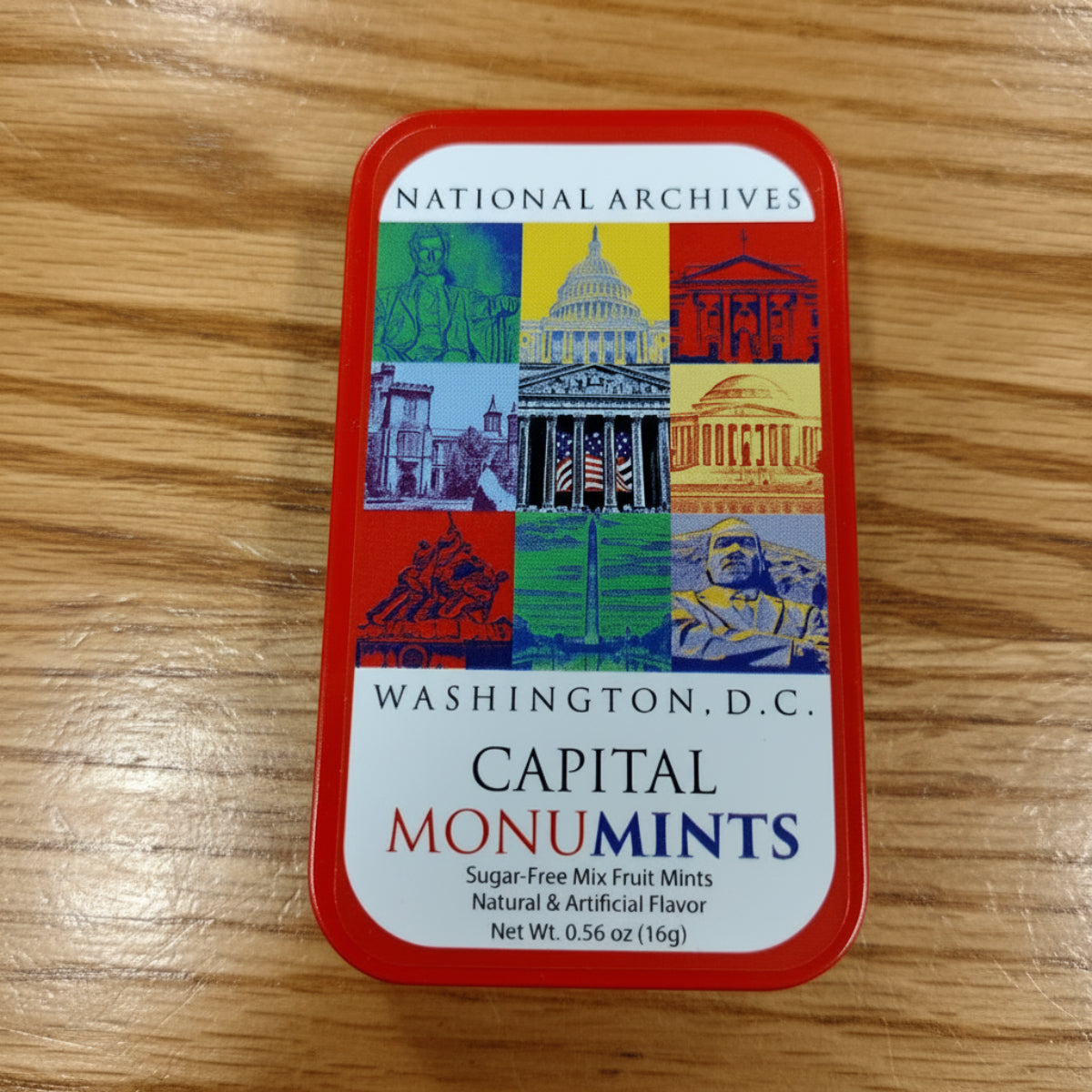 Set of Mints in Tin - Spearmint, Lemon, Sour Fruit