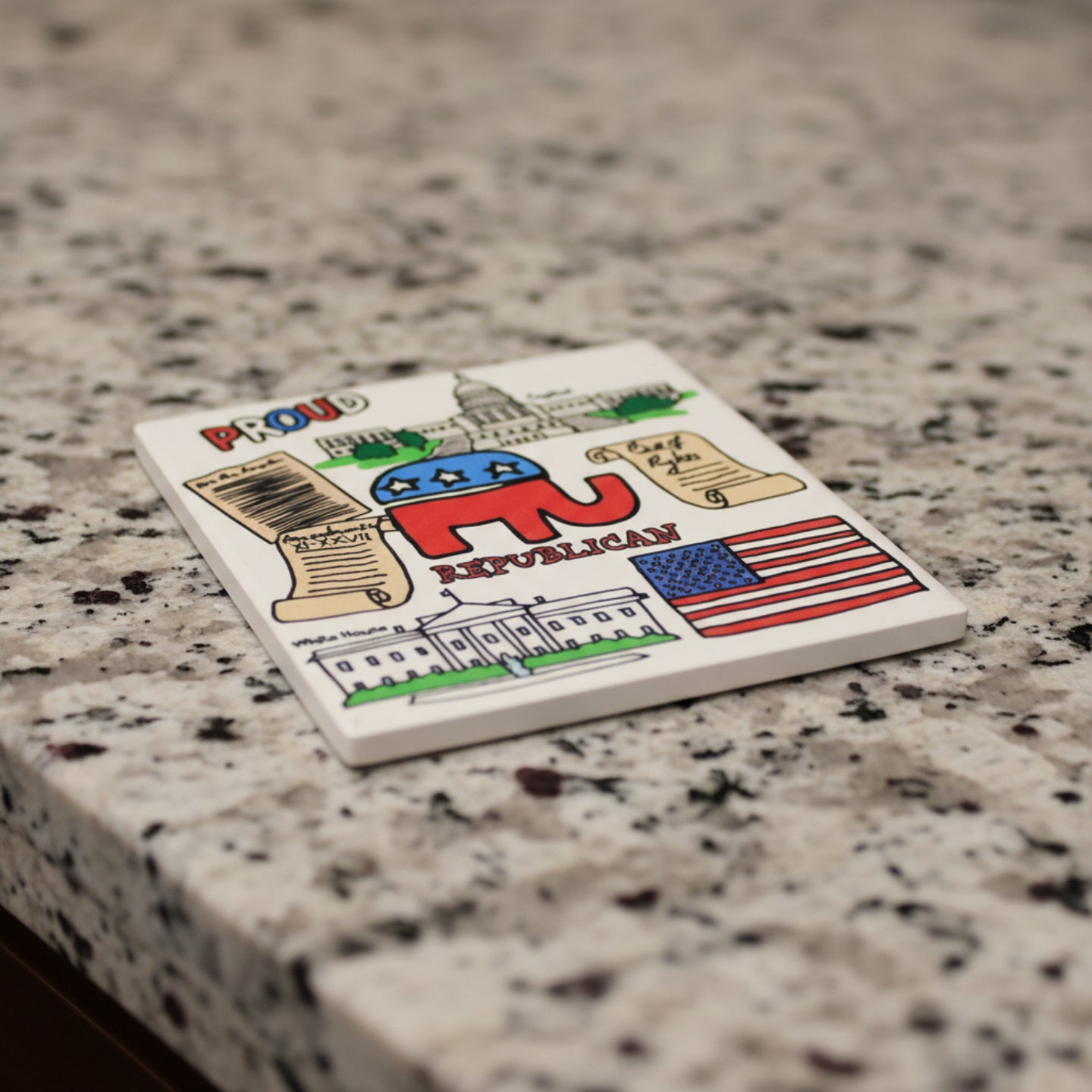 Proud Republican Coaster