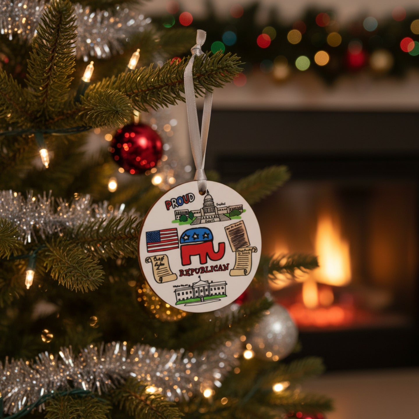 Proud Republican Ornament