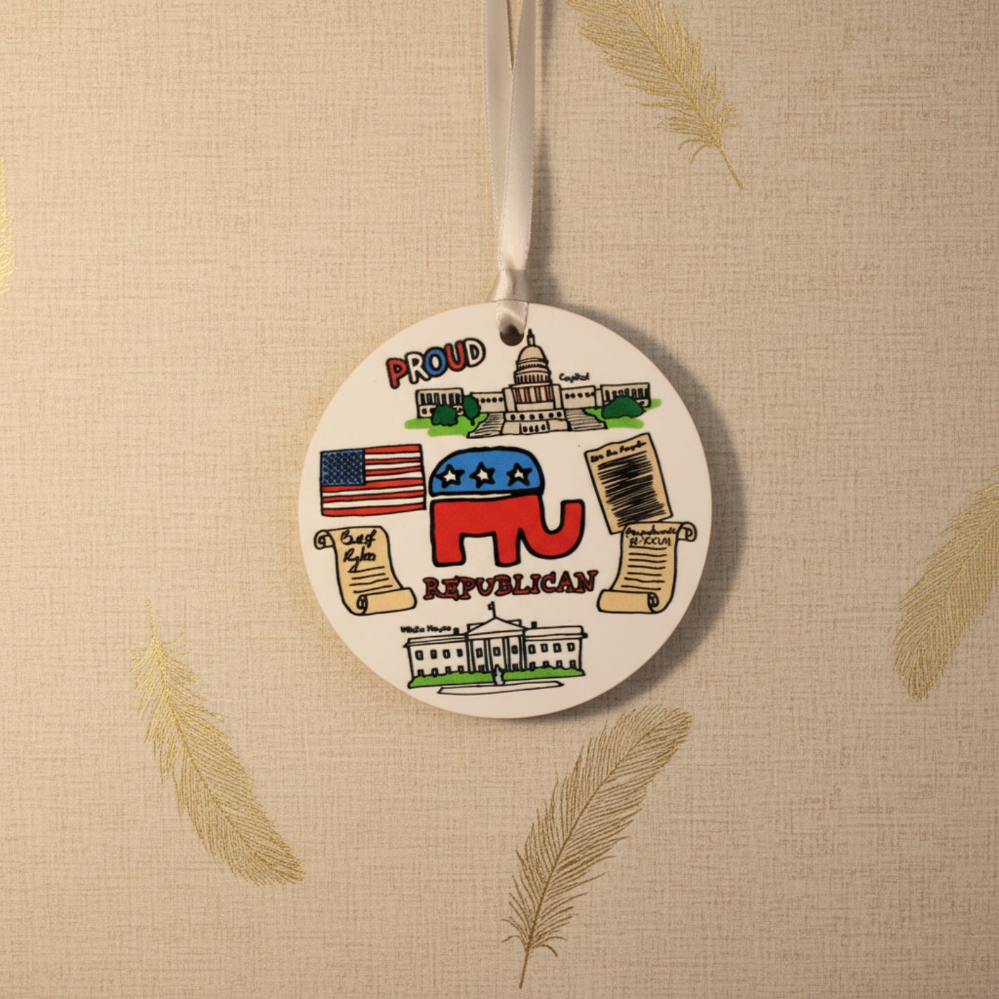 Proud Republican Ornament