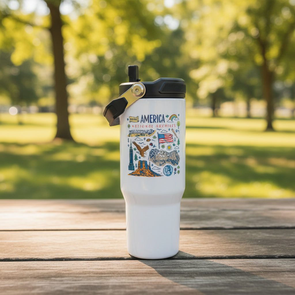 Sketchbook America 30oz Tumbler