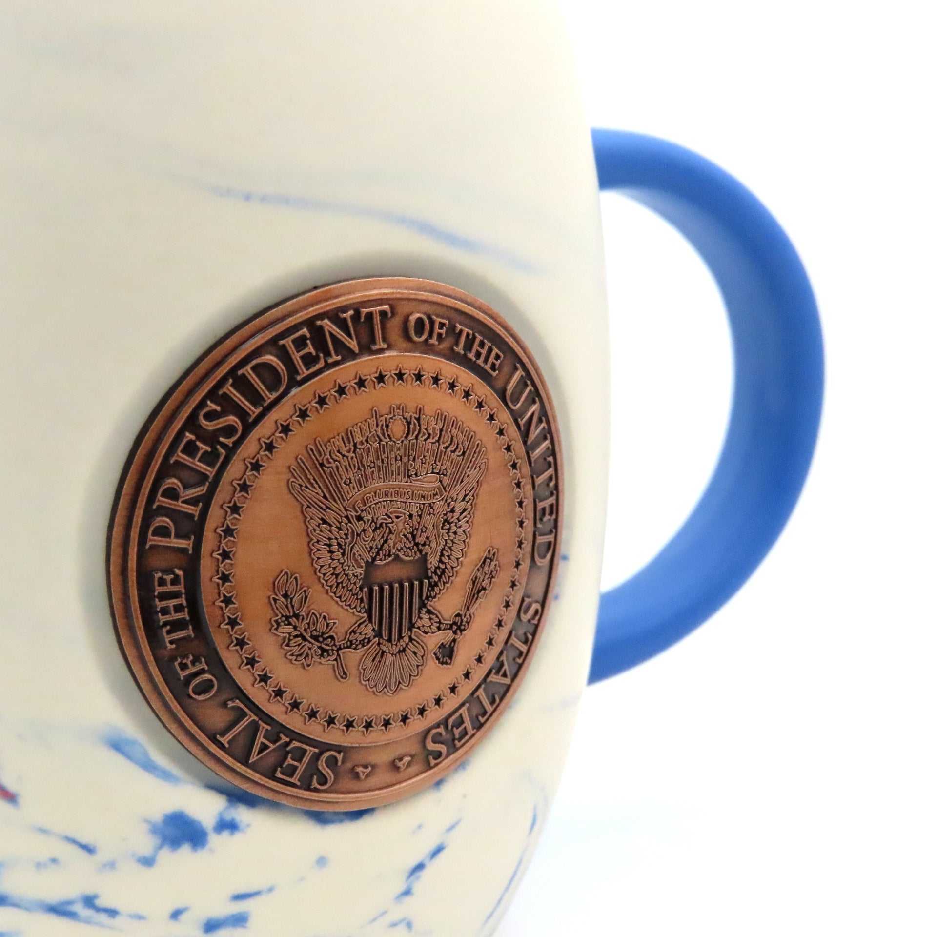 Blue Marble Look Presidential Seal Mug