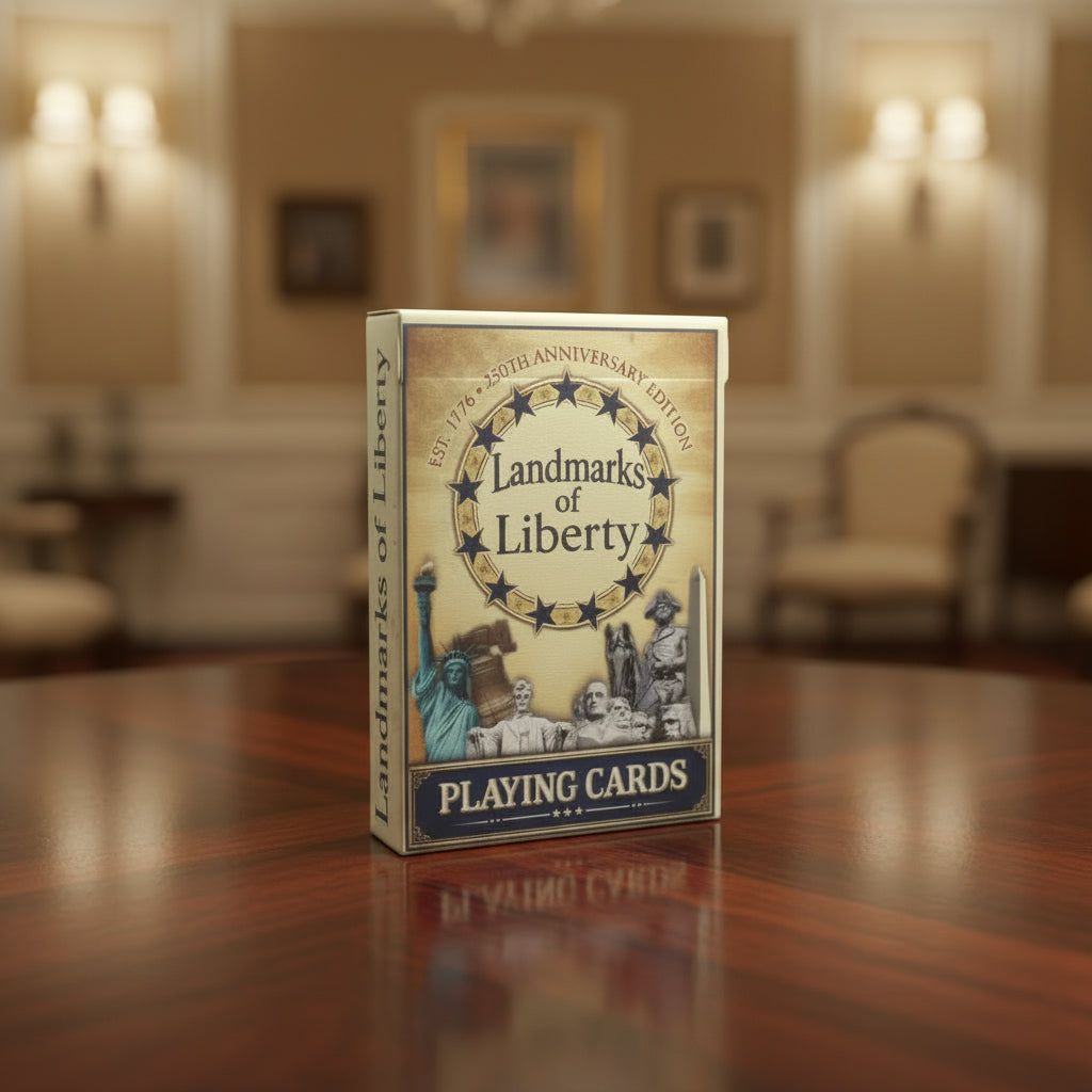 Landmarks of Liberty Premium Playing Cards
