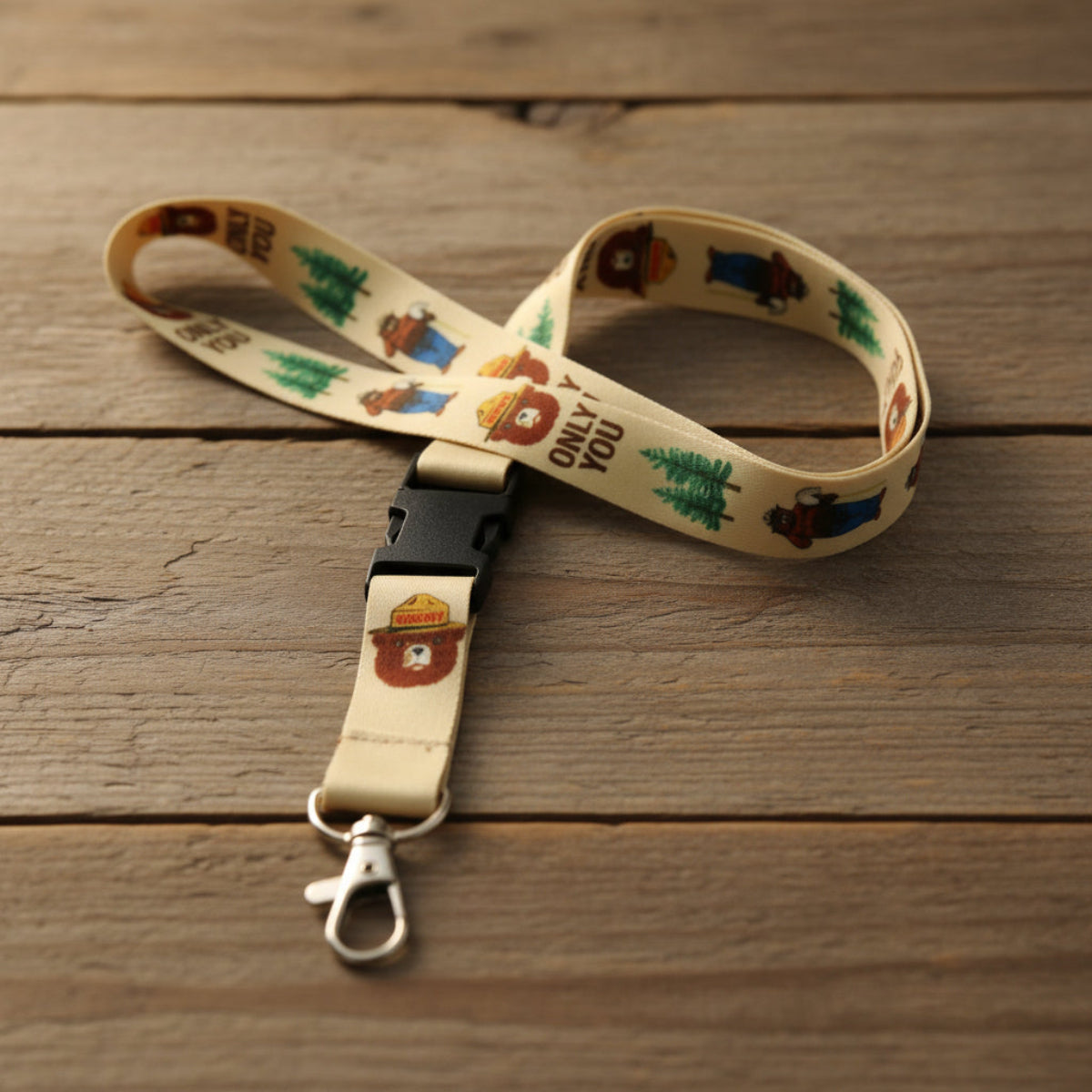 Smokey Bear Lanyard