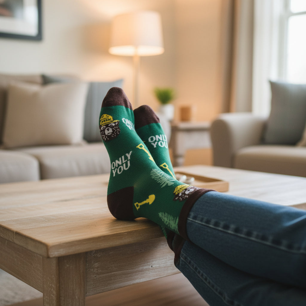 Smokey Bear Socks