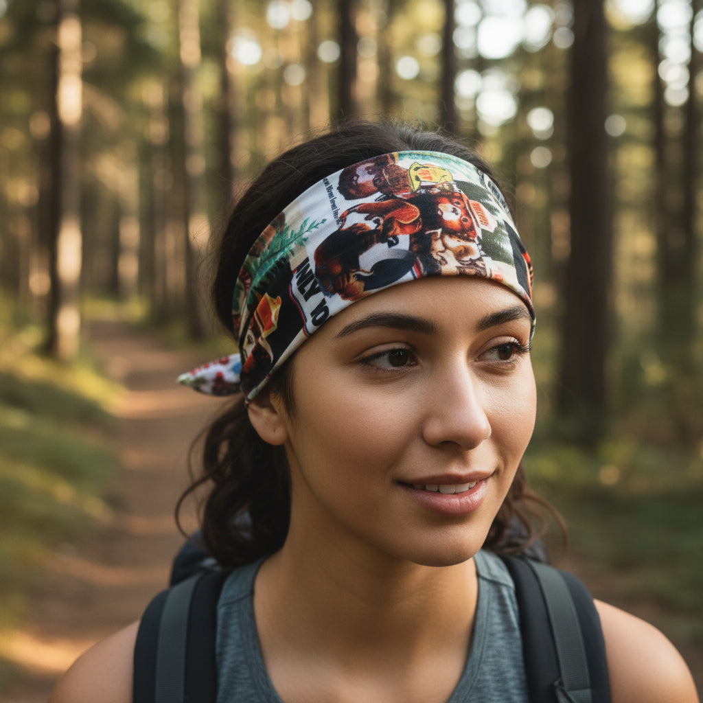 Smokey Bear Bandana Headband