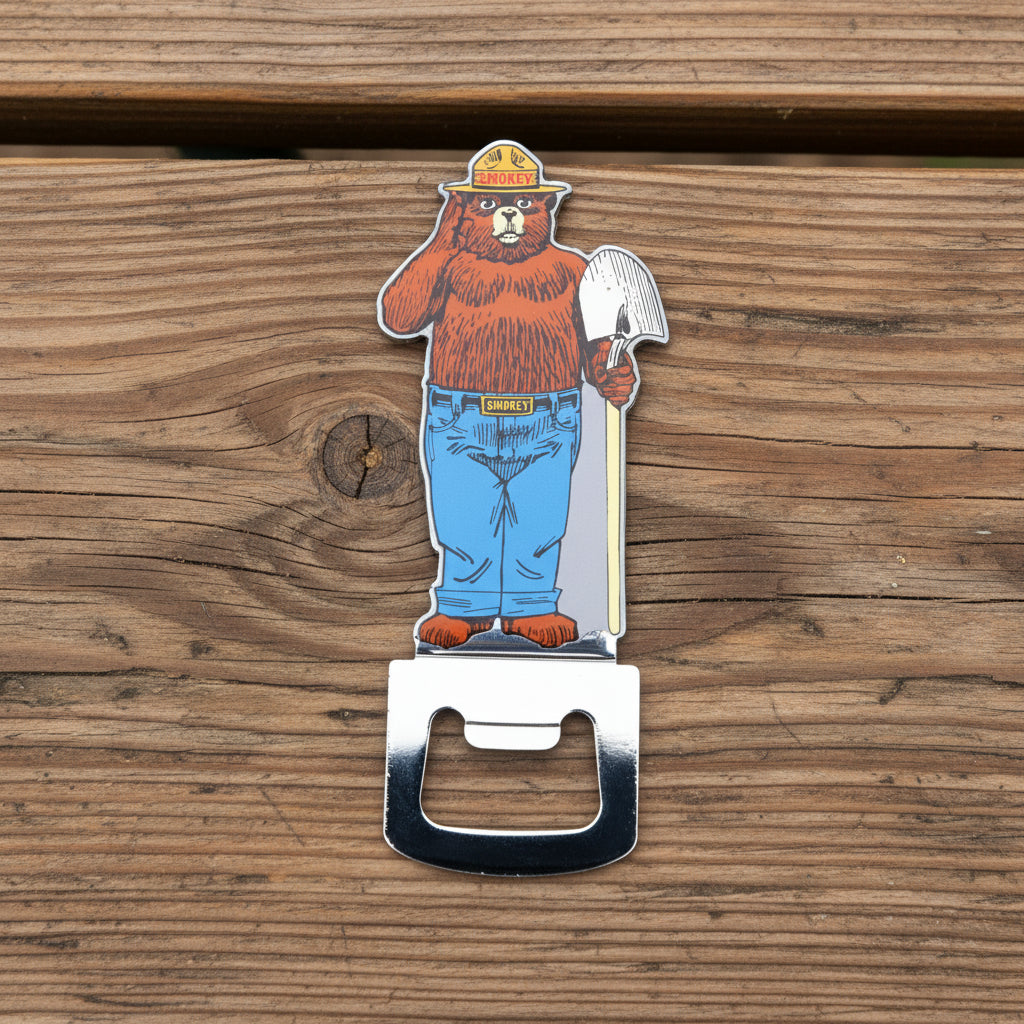 Smokey Bear Bottle Opener