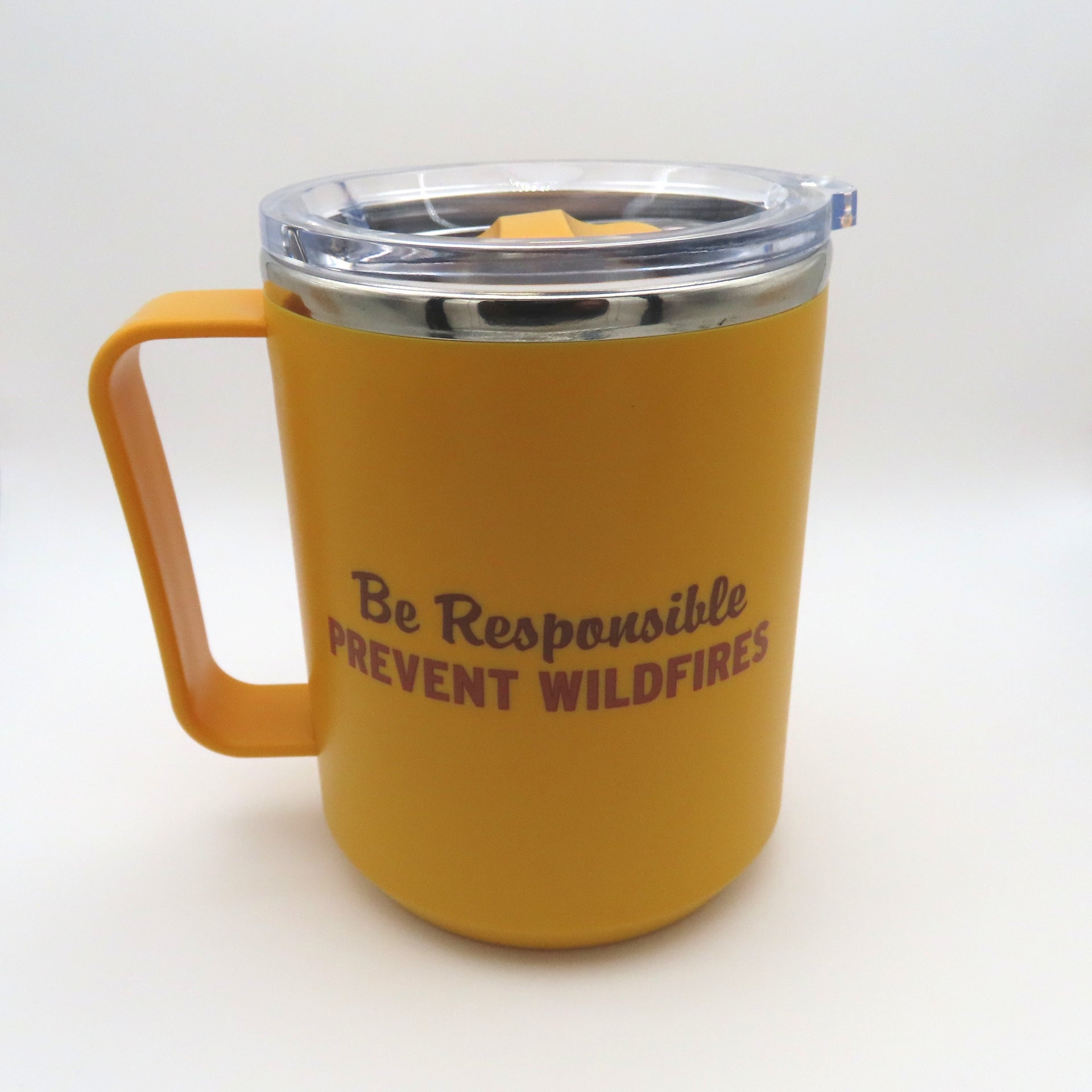 Yellow Smokey Bear Icon Mug