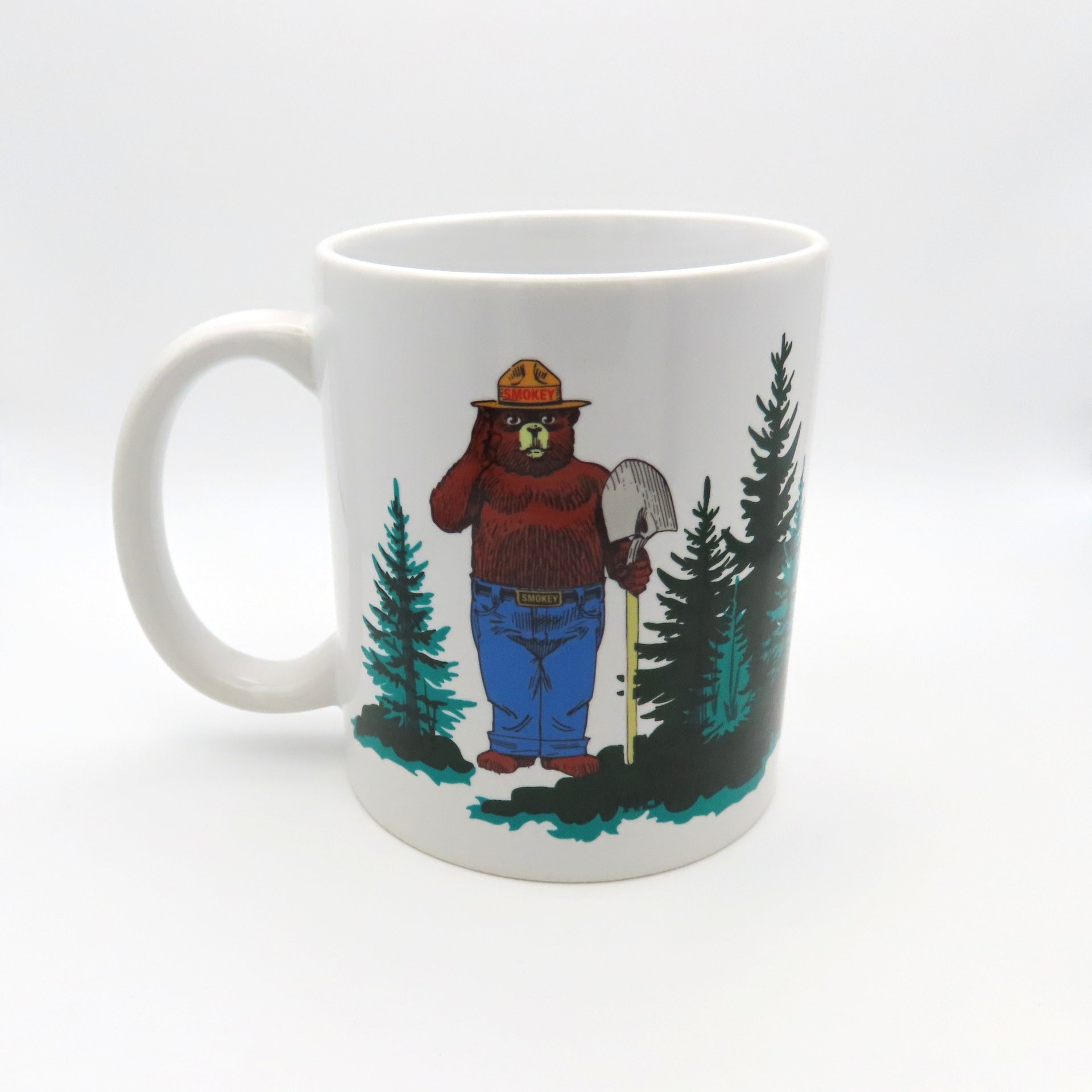 Smokey Bear Pine Tree Coffee Mug