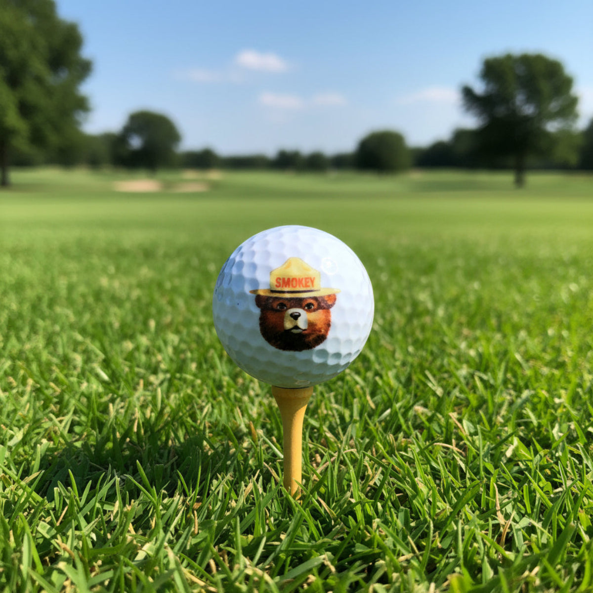 Smokey Bear Golf Ball Set