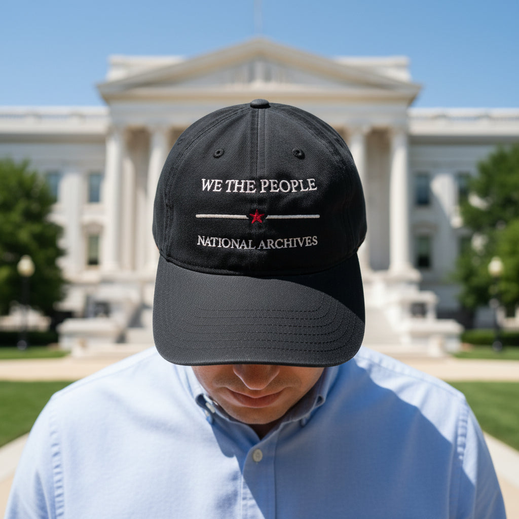 We the People Black Baseball Cap