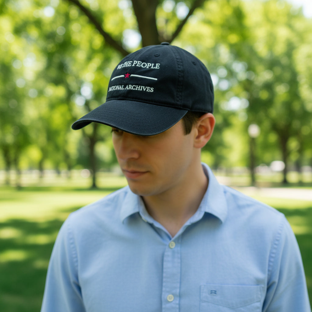 We the People Black Baseball Cap