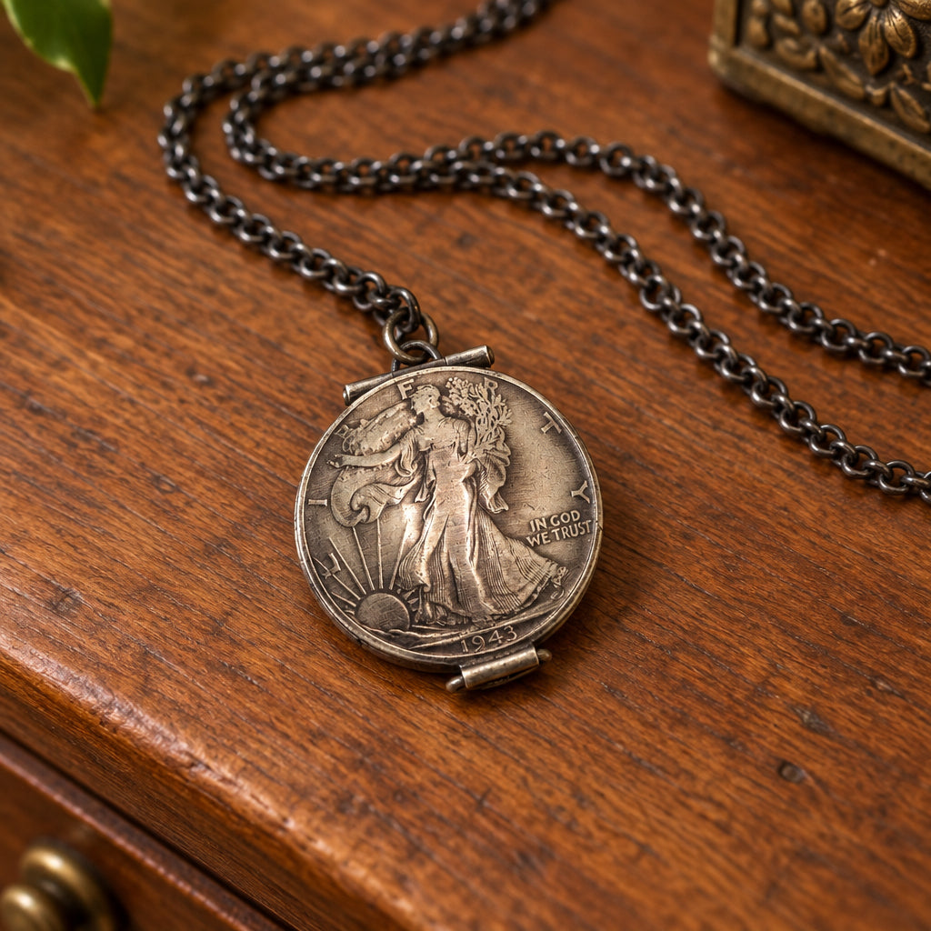 Walking Liberty Locket