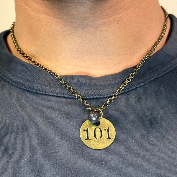Miner's Tag Necklace