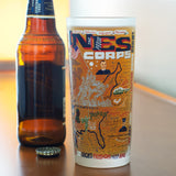 U.S. Marine Corps Frosted Glass