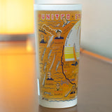 U.S. Navy Frosted Glass