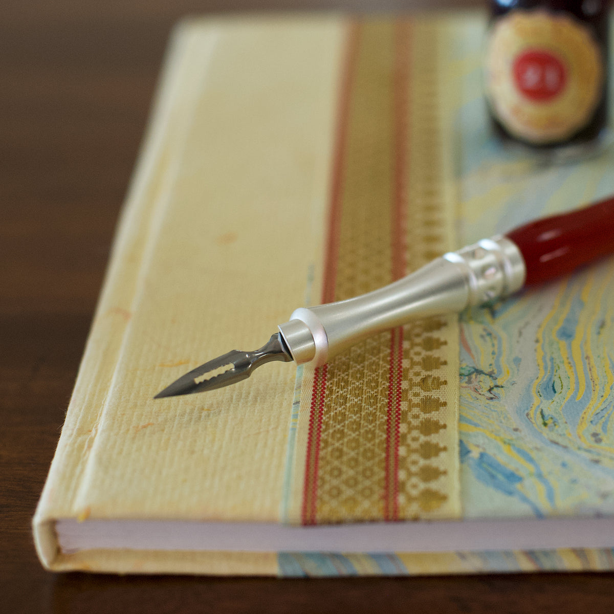 Red Glass Pen