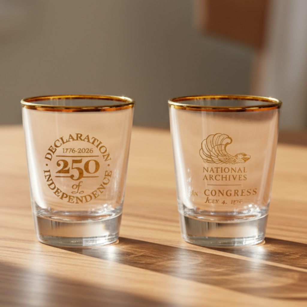 250th Anniversary Edition Declaration of Independence Shot Glass