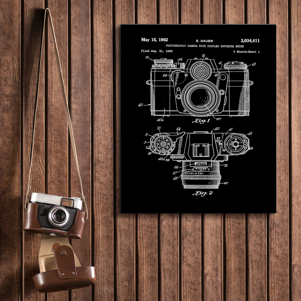 Camera Canvas Patent Print – National Archives Store