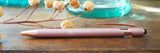 We the People Rose Gold Colored Pen with Stylus