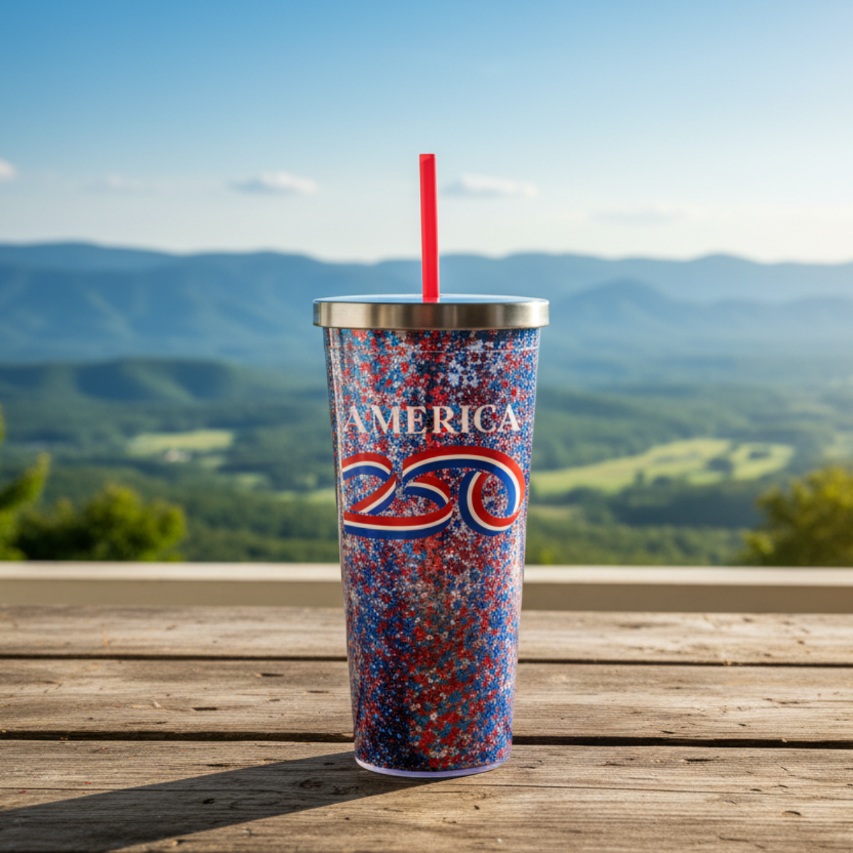 America250 Glitter Cup
