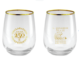 250th Anniversary Edition Declaration of Independence Stemless Wine Glass