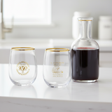 250th Anniversary Edition Declaration of Independence Stemless Wine Glass
