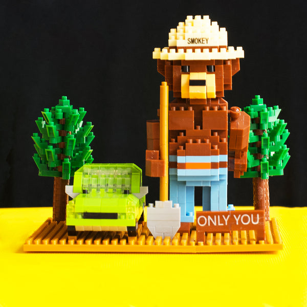 Smokey The Bear Block Puzzle