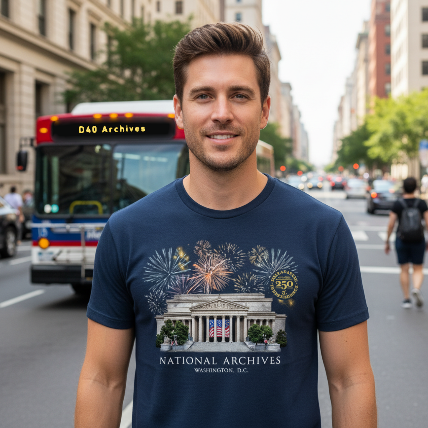 DC Fireworks 250th Anniversary T-Shirt