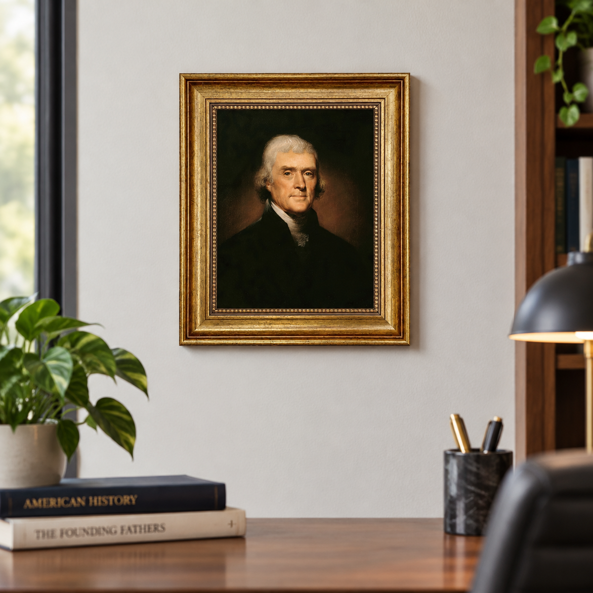 Thomas Jefferson Framed Portrait - Made to Order